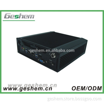 Geshem Tech factory price PC-GS5051A mini pc with 4GB ram ubuntu mini pc 2 ethernet mini pc